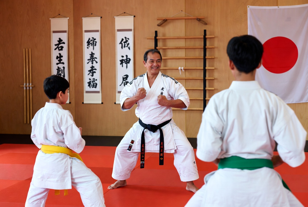 Práctica de Karate