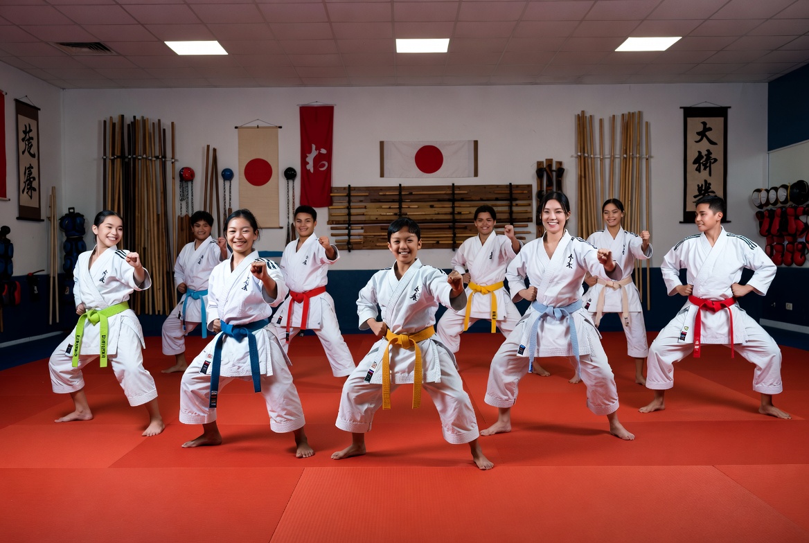 Práctica de Karate