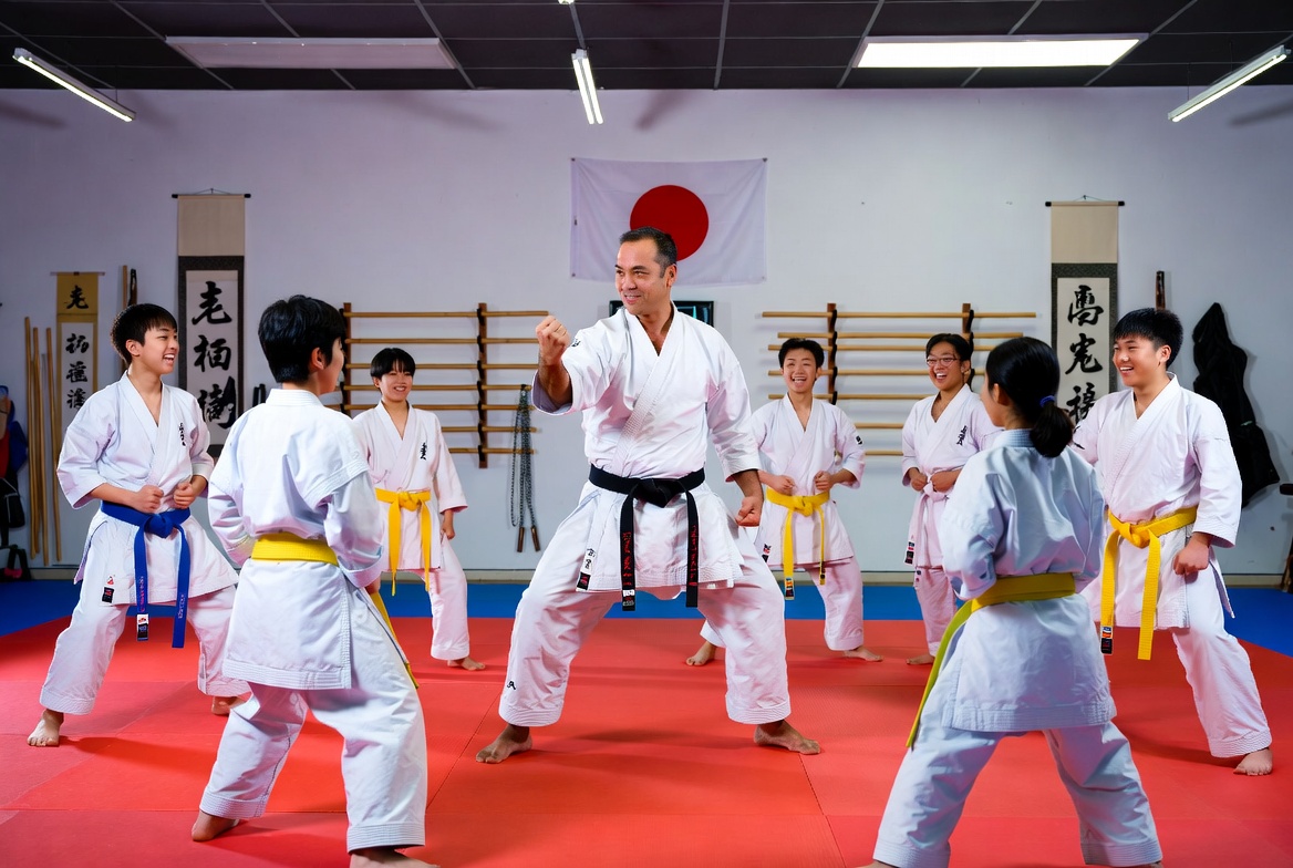 Práctica de Karate