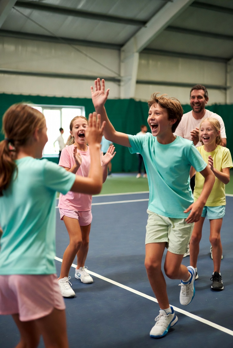 Clase de tenis
