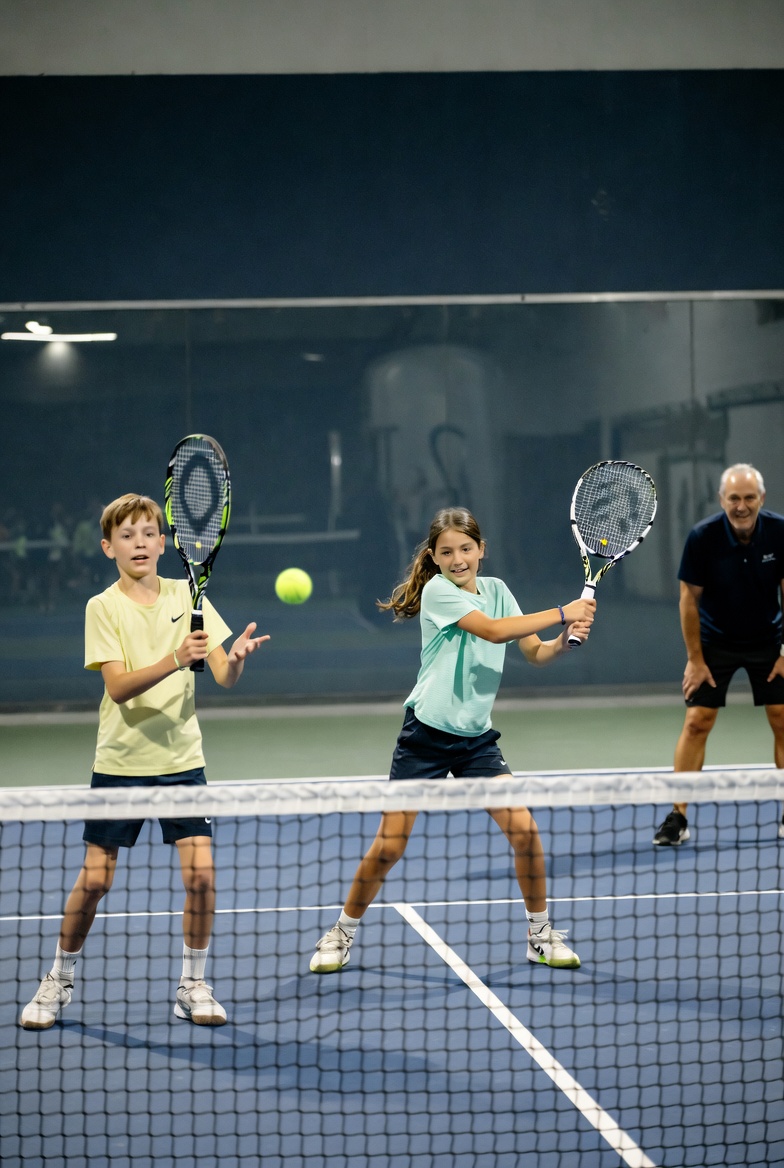Clase de tenis